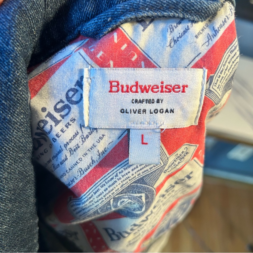 Budweiser by Oliver Logan Trucker Denim Jacket - Picture 3 of 13
